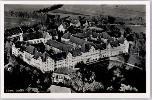 Salem Fliegeraufnahme Schloss