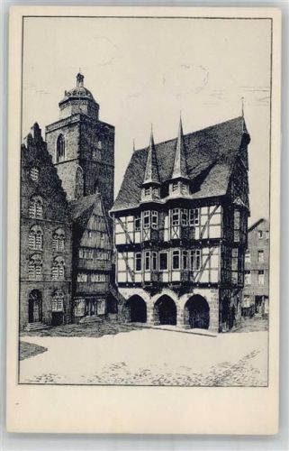 Alsfeld Marktplatz sign. Karl Winkel