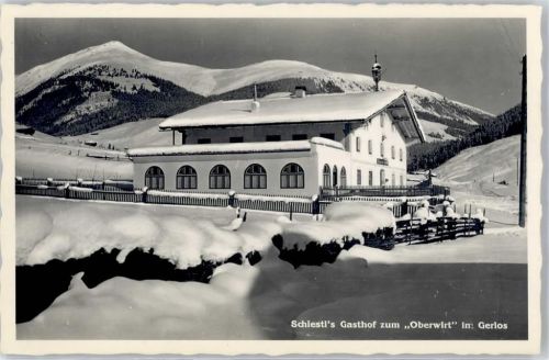 Gerlos Gasthaus zum Oberwirt Winter