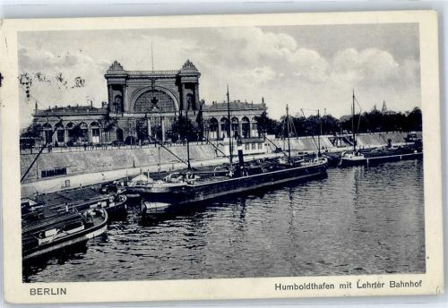 10115 W1000 Moabit - Humboldthafen Lehrter Bahnhof Spree Hauptbahnhof