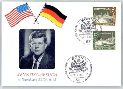 Bonn Kennedy, John F. Sonderstempel