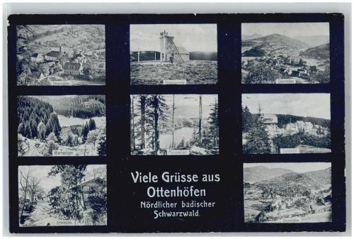 Ottenhöfen Blick auf Ottenhöfen Badischer Schwarzwald