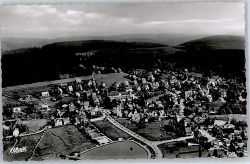 38640 W3380 Hahnenklee-Bockswiese , Oberharz - Fliegeraufnahme