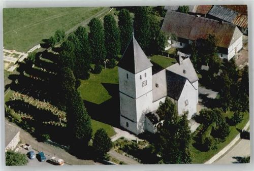 Schmallenberg Kath. Kirche St.Cyriacus Fliegeraufnahme Berghausen