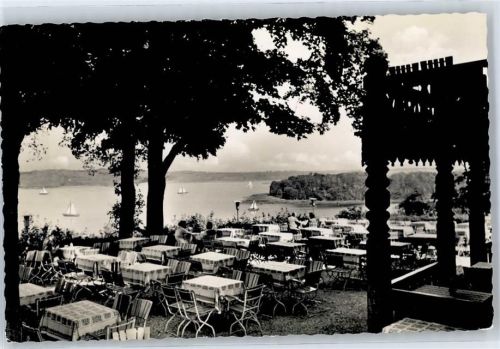 Wannsee Gasthaus Blockhaus Nikolskoe Havel Segelboot