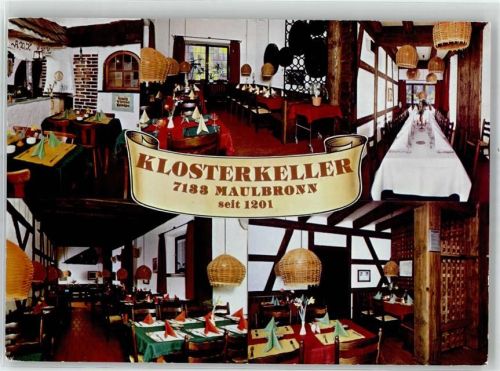Maulbronn Gasthaus Klosterkeller