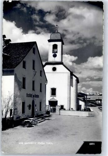 Gschnitz Kirche Gasthaus