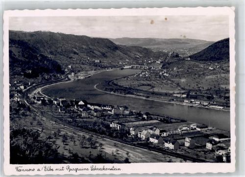 Usti nad Labem Wannow Burgruine Schreckenstein