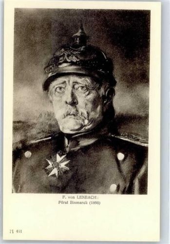 von Lenbach, F. Pickelhaube Ackermann Kunstverlag