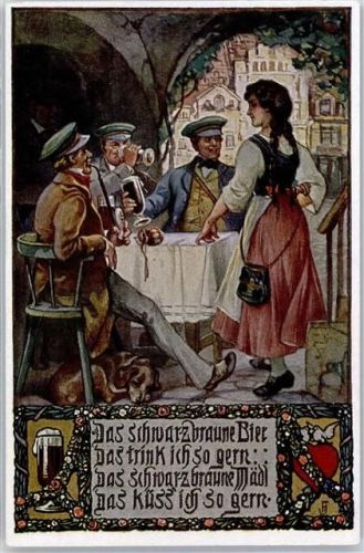 Volkslied Nr. 6 Das schwarzbraune Bier