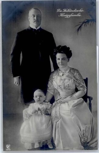 Königin Wilhelmina Prinz Heinrich Prinzessin Juliana