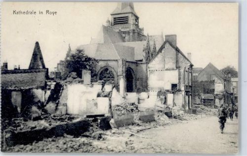 80700 Roye - 1915 Kathedrale