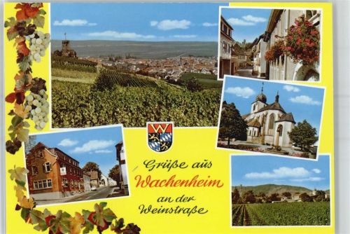 Wachenheim Kirche Straßenansicht