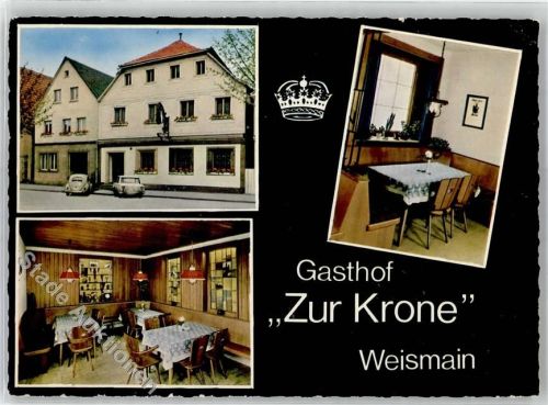 Weismain Gasthaus Pension zur Krone H.Hatzold VW Käfer
