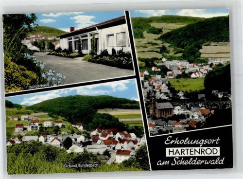 35080 W3551 Hartenrod b Gladenbach - Schlierbach Bürgerhaus