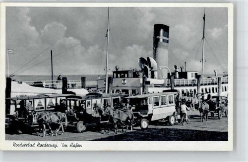 Norderney Hafen Dampfer