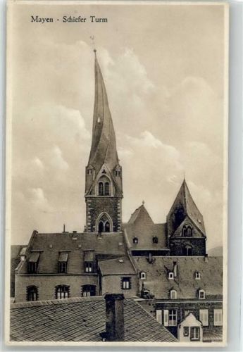 Mayen Schiefer Turm