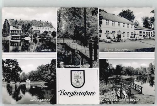 Burgsteinfurt Schloss Bagno Gasthaus Bagnosee