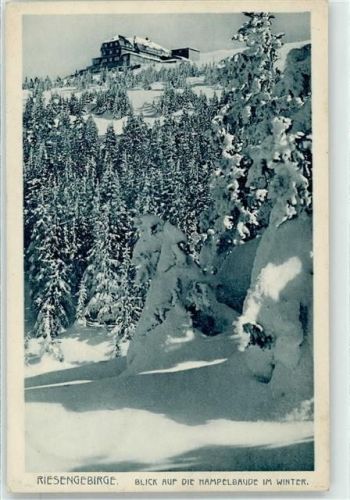 Hampelbaude 1934 Gasthaus