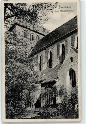 Havelberg 1915 Dom Mönchsfriedhof
