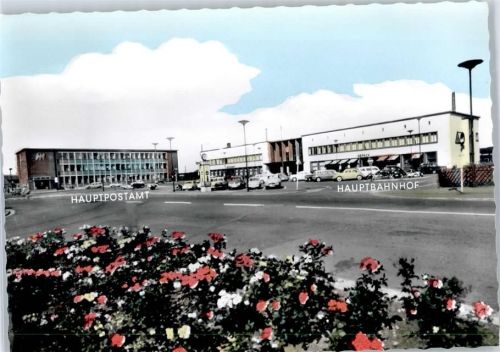 66424 W6650 Homburg , Saar - Hauptbahnhof Hauptpostamt