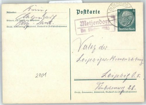 Metjendorf Landpoststempel