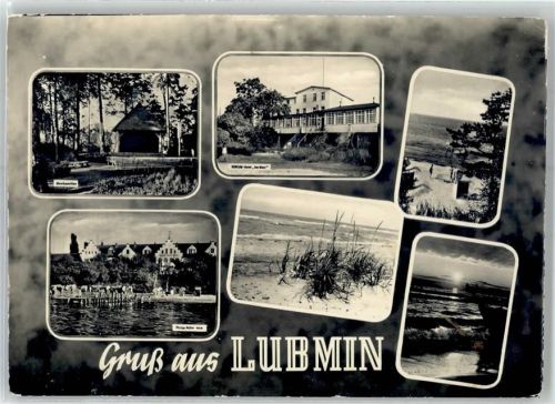 Lubmin Erholungsheim Haus am Meer Philipp Müller Heim Musikpavillon Strand