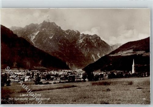 Lienz Blick vom Haidenhof Spitzkofel
