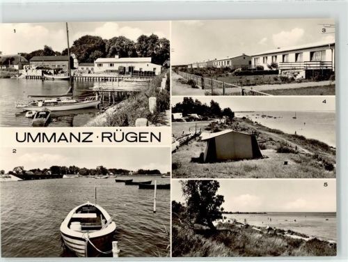 Ummanz Hafen Ortsteil Waase Strand Zeltplatz Ortsteil Suhrendorf
