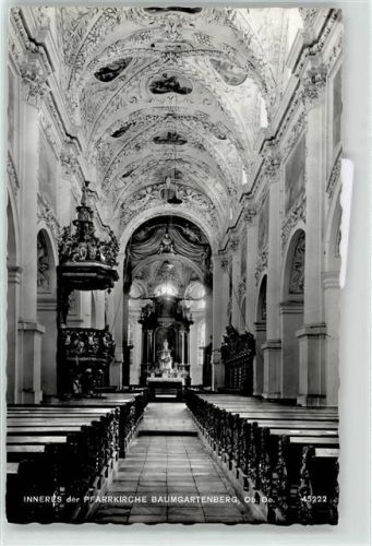 Baumgartenberg Pfarrkirche Innenansicht