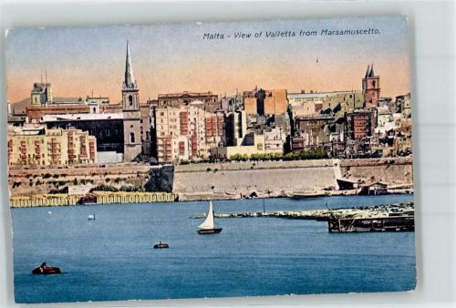 Valletta View from Marsamuscetto