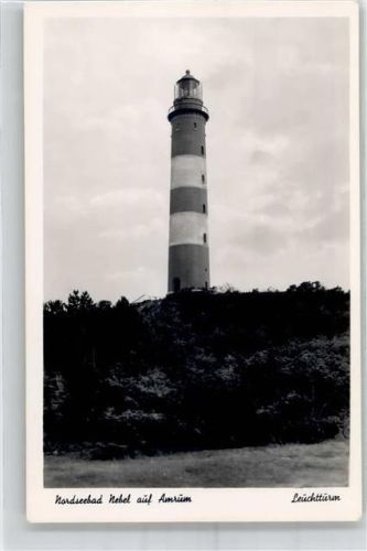 25946 W2278 Nebel , Amrum - Leuchtturm