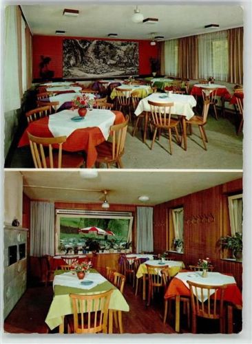 Hornesselwiese Pension Zum stillen Tal Maria Flockerzi Gasthaus Innenansicht