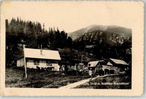 Friedrich Schüleralpenhaus Sonnwendstein Hüttenstempel