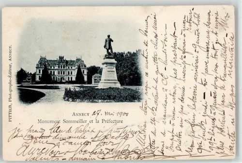 Annecy 1900 Denkmal Sommeiller