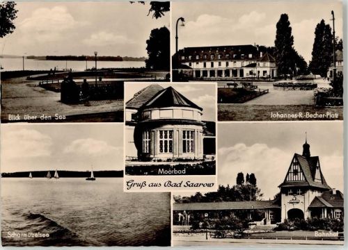 Bad Saarow Scharmützelsee Bahnhof Johannes R.Becher Platz Moorbad