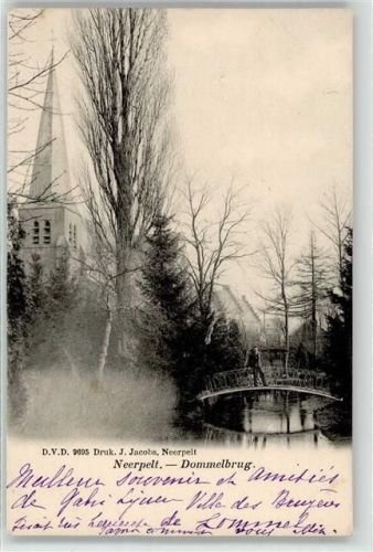 Hasselt 1903 Kirche Neerpelt Flandern