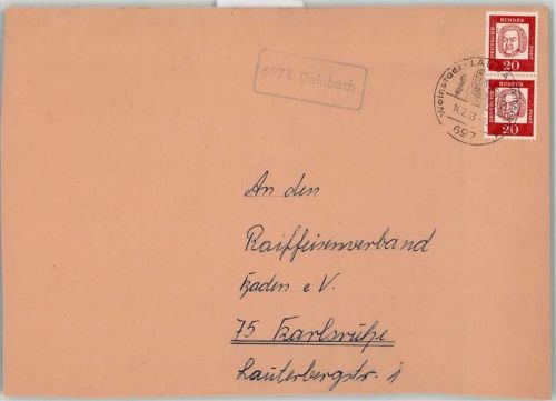 Dainbach Landpoststempel