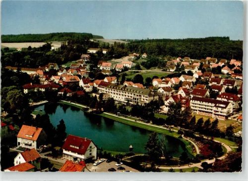 32805 W4934 Bad Meinberg - Fliegeraufnahme Kurparksee