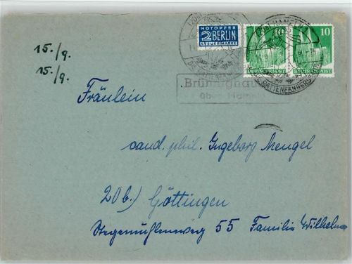 Brünnighausen Landpoststempel