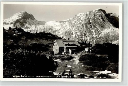 Sonnschienhütte Hochschwab Ebenstein