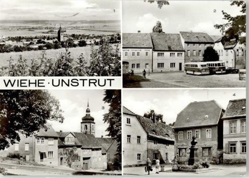 Wiehe Marktplatz Schlossstraße Ranke Denkmal Omnibus