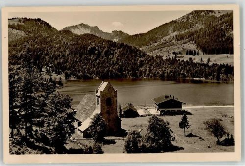 Bodenschneidhaus St Bernhard Kirche Spitzingsee