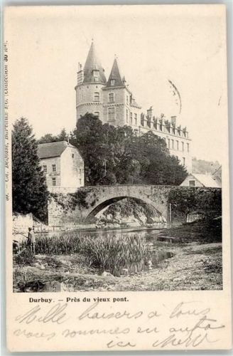 Durbuy 1902 Kirche