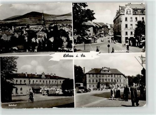 Löbau Bahnhof Omnibus