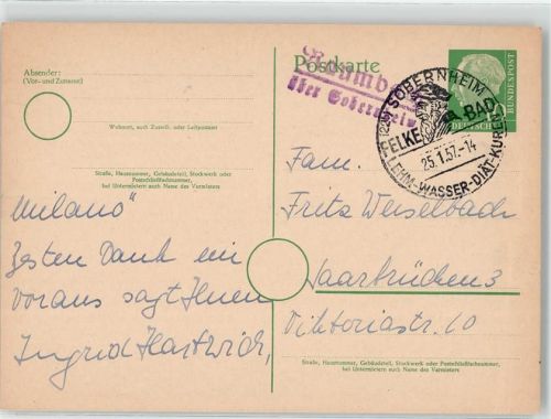 Sobernheim Ort lt. Stempel