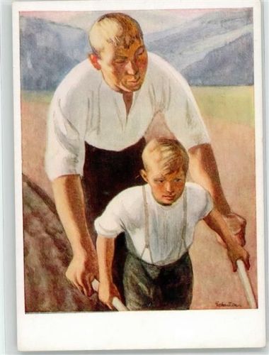 sign. Gebauer, Paul Sudetenbauer Sudetendeutsches Hilfswerk