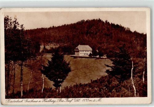 Biederbach Gasthaus zur Heidburg