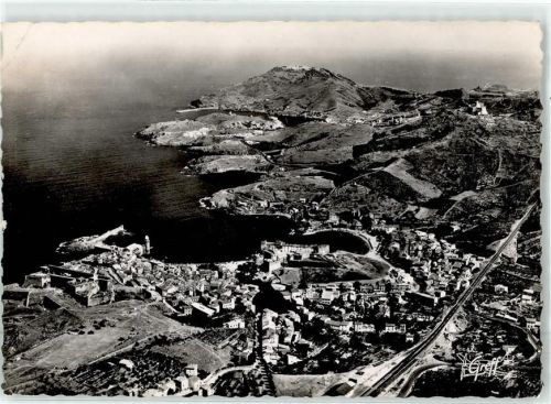 Cotlliure 1953 Fliegeraufnahme