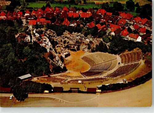Bad Segeberg Fliegeraufnahme Kalkberg Stadion